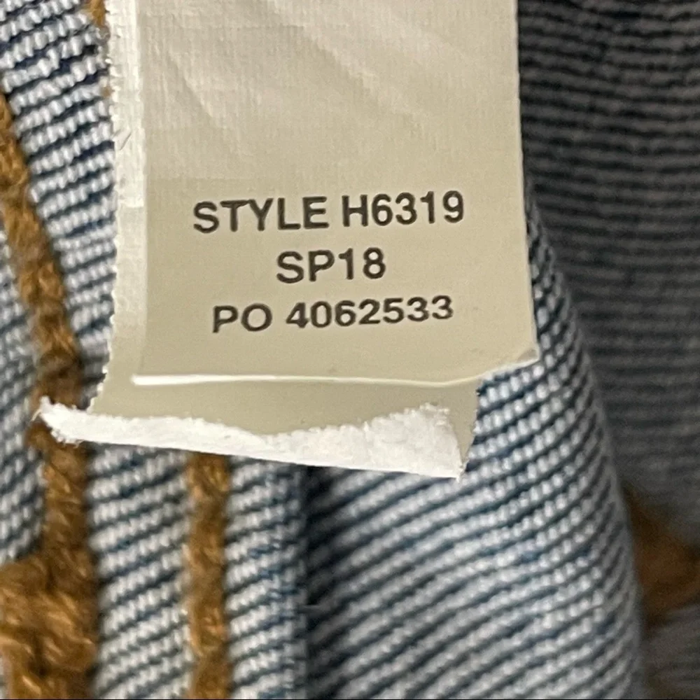 MADEWELL 10” HIGH RISE SKINNY JEANS HEM EDITION 26” BLUE 25 - Picture 14 of 14